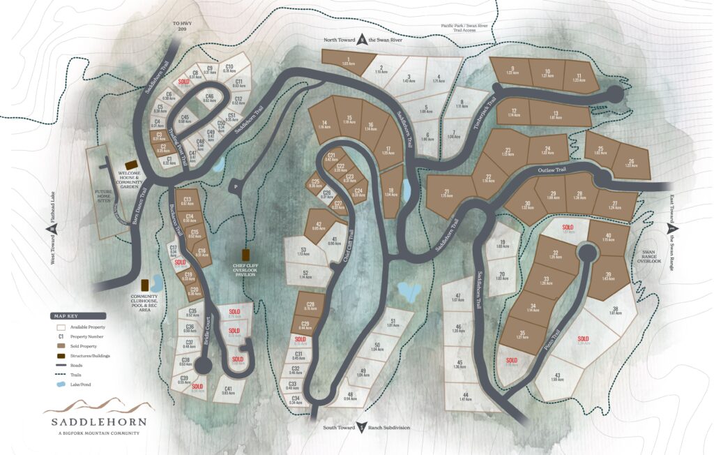 Saddlehorn a Bigfork Mountain Community Properties for sale