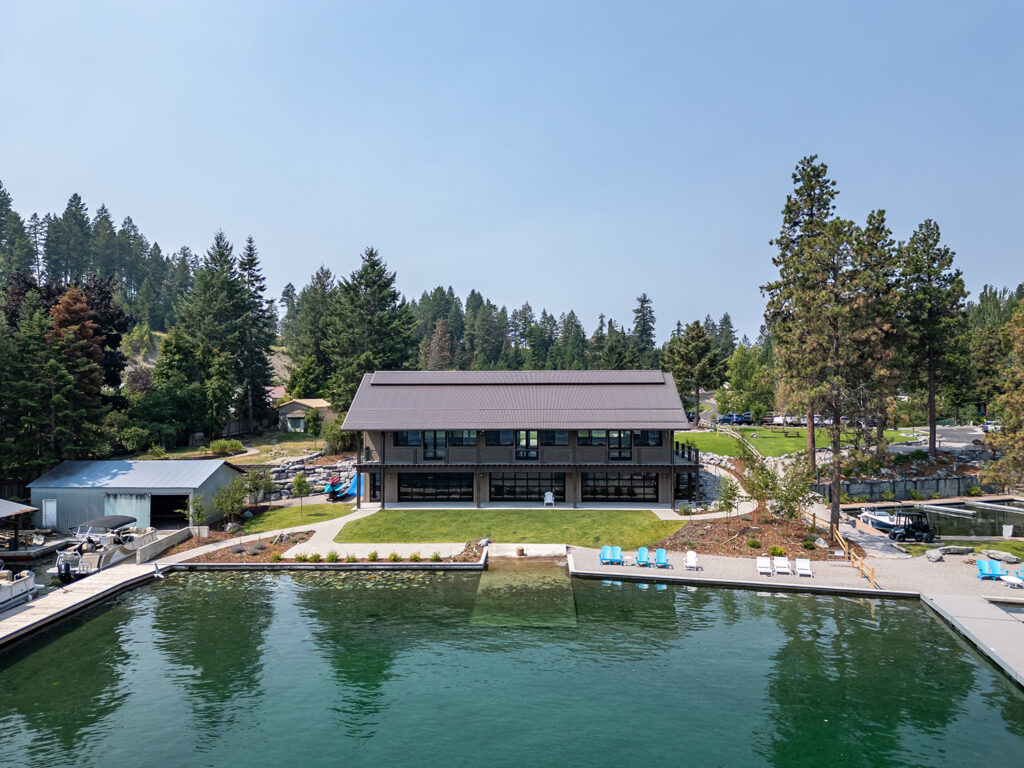 Saddlehorn Marina on Flathead Lake